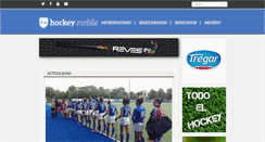 Desktop Screenshot of hockeymobile.com.ar